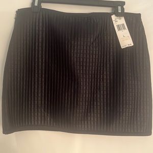 Black Ralph quilted mini skirt. New with tags